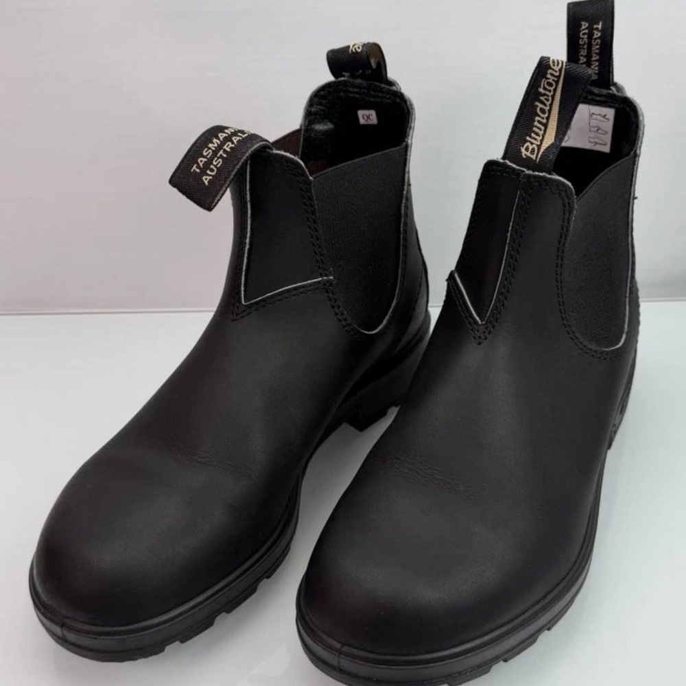 Blundstone Chelsea Boots Unisex US M6/W8 AU 5 Originals 510 Black Leather